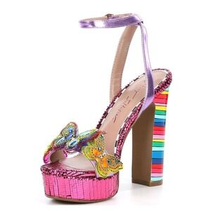 Betsey Johnson Women's Noemi Heel Butterfly 7.5